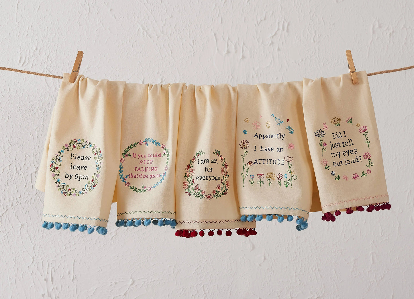 Roll Eyes Kitchen Towel Peking Handicraft