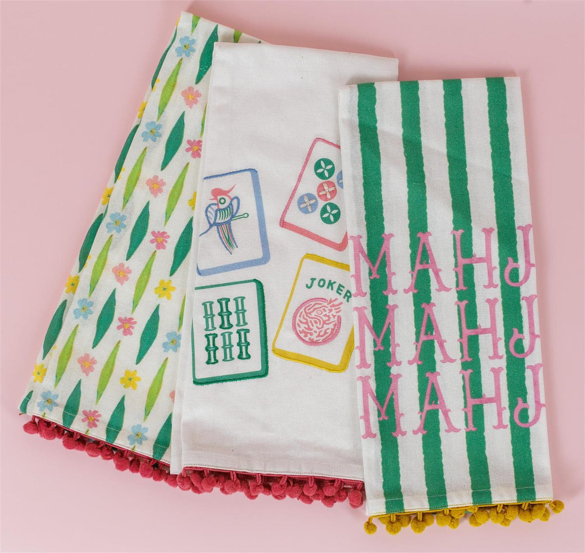 Tea Towels - Mahjong Moments - Set of 3