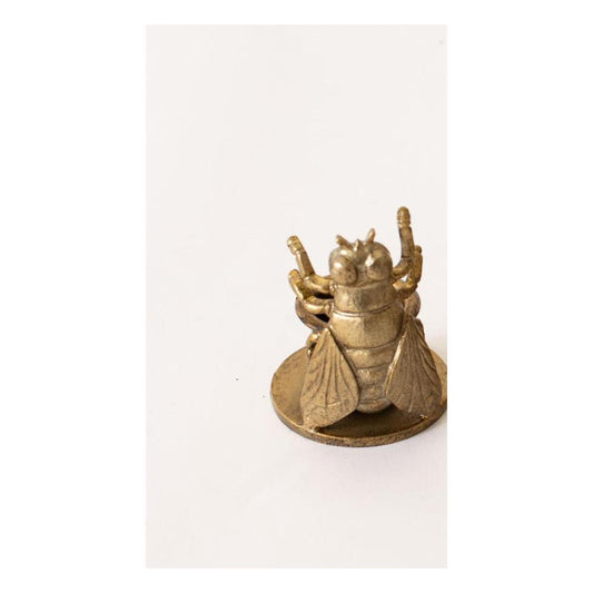 Candle Holders – Short Golden Bugs – Style 1