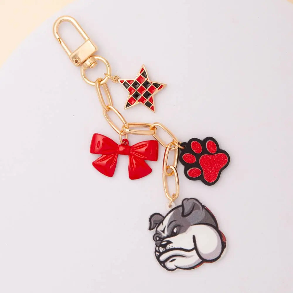 Game Day Mascot Bag Charm Keychain SP Sophia Collection