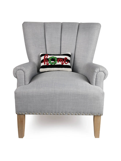 Black & White Holiday Home Hook Pillow Peking Handicraft