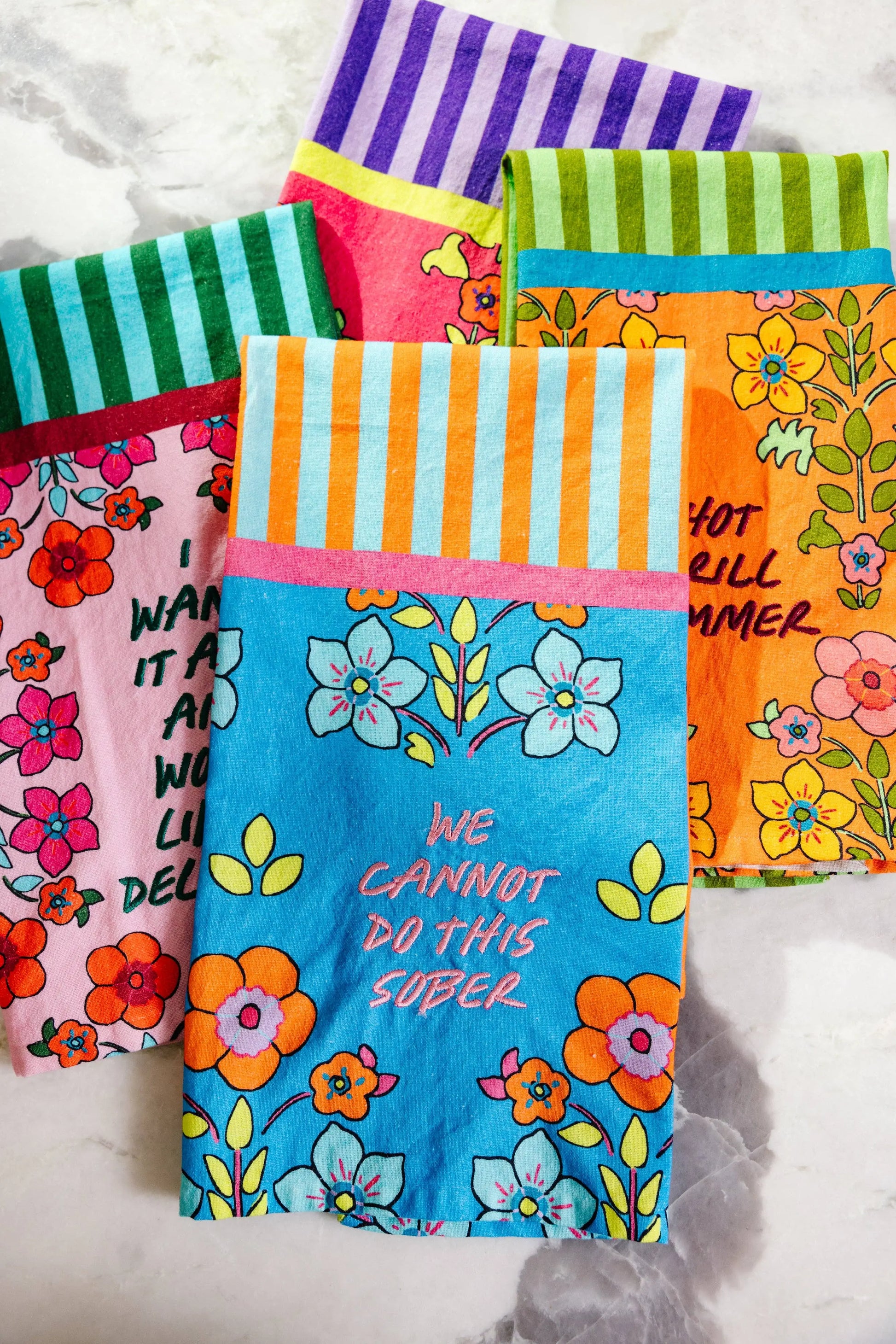 Sober Dish Towel Furbish Studio