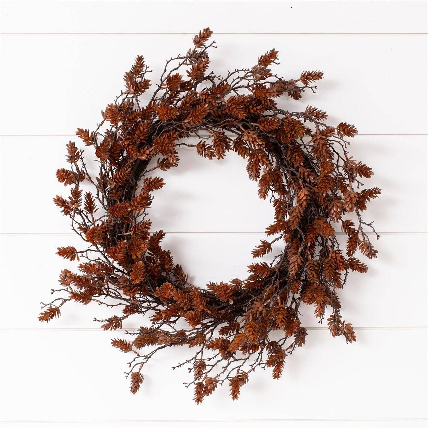 Wreath - Mini Pine Cone Brown (Pk/02) Audrey's Home & Gift