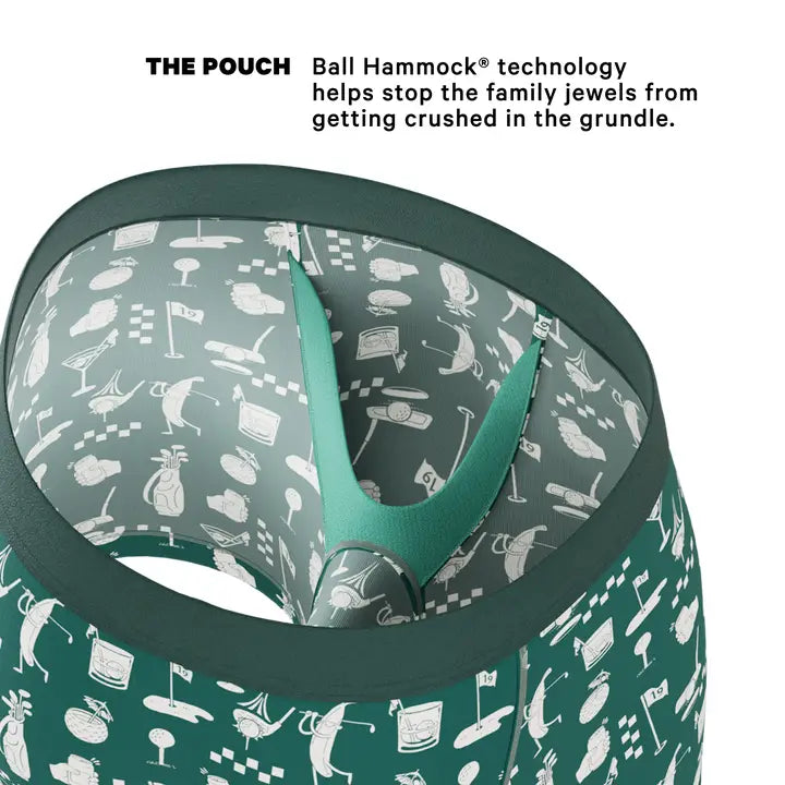 The Mulligan | Green Golf Ball Hammock® Pouch Underwear Shinesty, Inc
