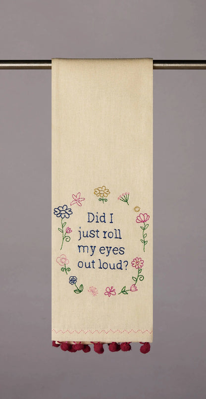 Roll Eyes Kitchen Towel Peking Handicraft