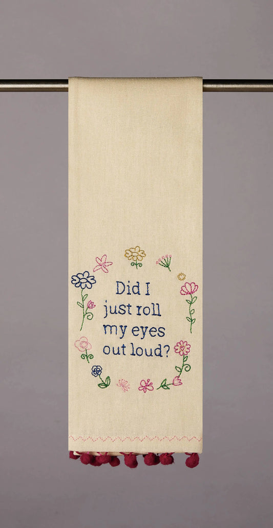 Roll Eyes Kitchen Towel Peking Handicraft