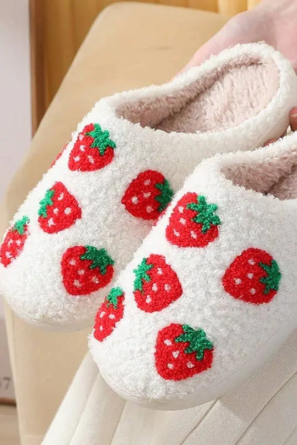 SOFT PLUSH MUSHROOM HEART RAINBOW WARM SLIPPERS | 40SP014 JOSSLYN by wall to wall