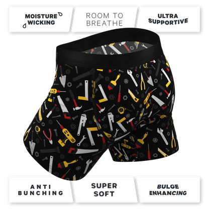 The Tool Belt | Hammer and Tools Ball Hammock® Pouch Underwear With Fly Shinesty, Inc