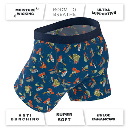 The Dry Fly | Fly Fishing Ball Hammock® Pouch Underwear with Fly Shinesty, Inc