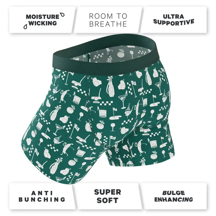The Mulligan | Green Golf Ball Hammock® Pouch Underwear Shinesty, Inc