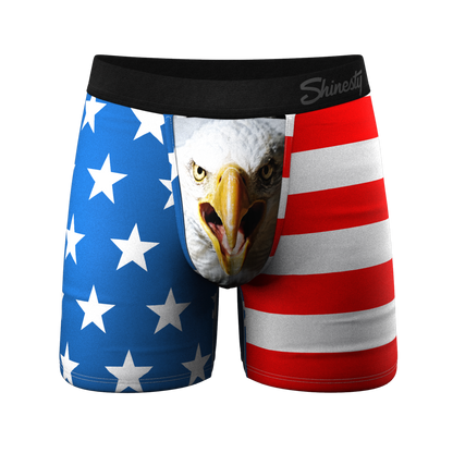 The Mascot | American Flag Ball Hammock® Pouch Underwear Shinesty, Inc