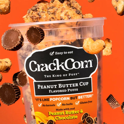 Crack Corn / Puffy Pop - Peanut Butter Cup (4 oz) Puffy Pop / Crack Corn