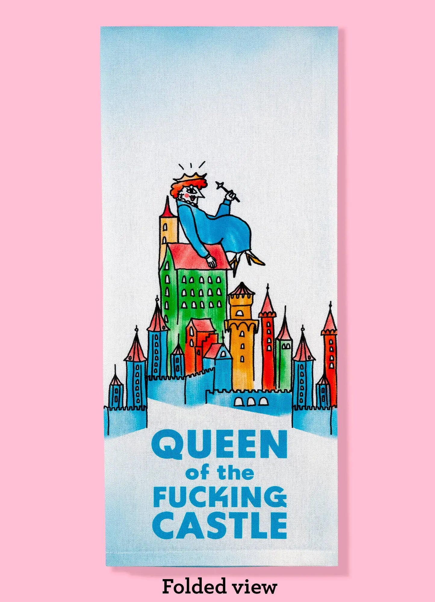 Queen of the Fucking Castle - All over print Bad Grandma Designs