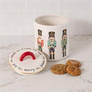 Nutcracker Canister (PC) Audrey's Home & Gift