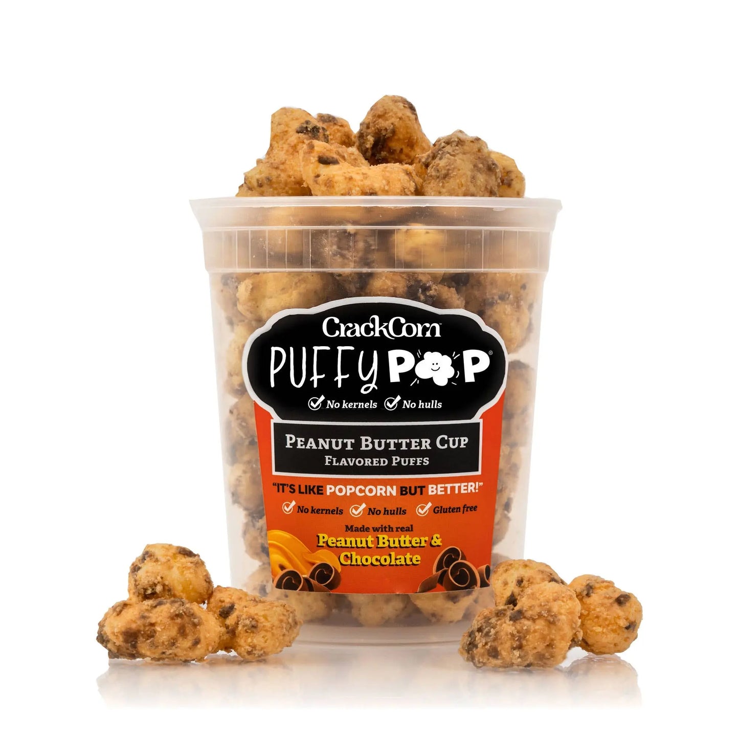 Crack Corn / Puffy Pop - Peanut Butter Cup (4 oz) Puffy Pop / Crack Corn