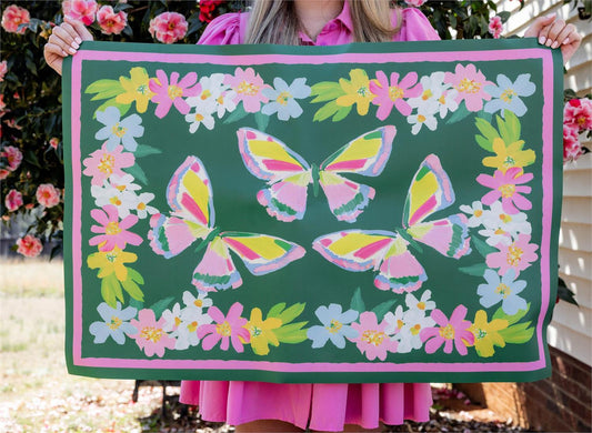 Vinyl Floor Mat - Garden Party