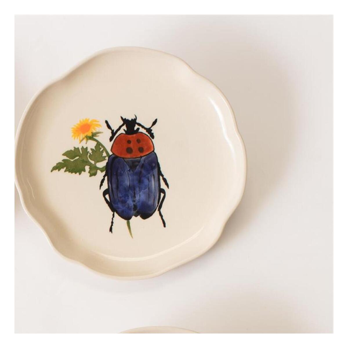 Plate – Botanical Beetles, Small – Style 2