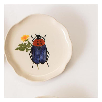 Plate – Botanical Beetles, Small – Style 2