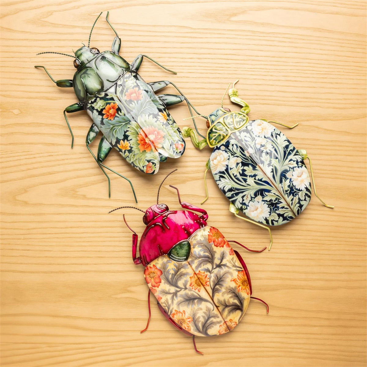 Wall Art - Beetles and Botanicals Capiz Finish