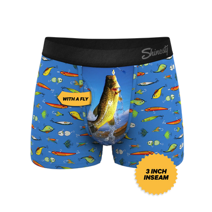 The Bait and Tackle | Bass Ball Hammock® Pouch Underwear with Fly Shinesty, Inc