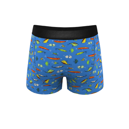The Bait and Tackle | Bass Ball Hammock® Pouch Underwear with Fly Shinesty, Inc