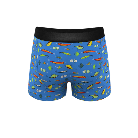 The Bait and Tackle | Bass Ball Hammock® Pouch Underwear with Fly Shinesty, Inc