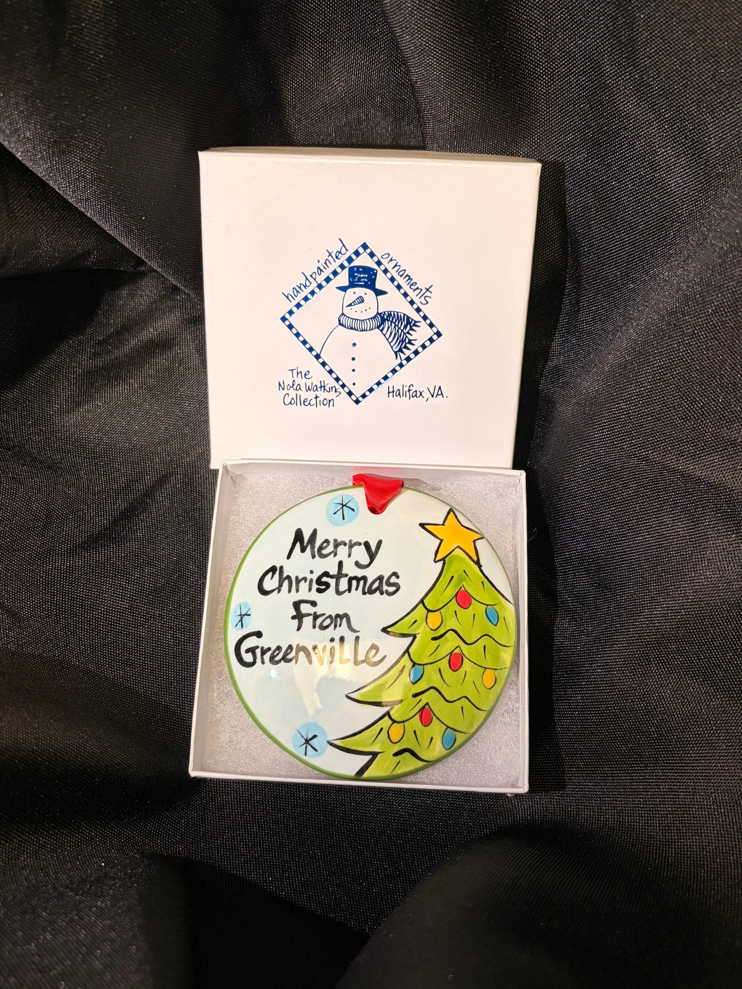 Nola Handpainted Christmas Ornaments Carson's She Shed