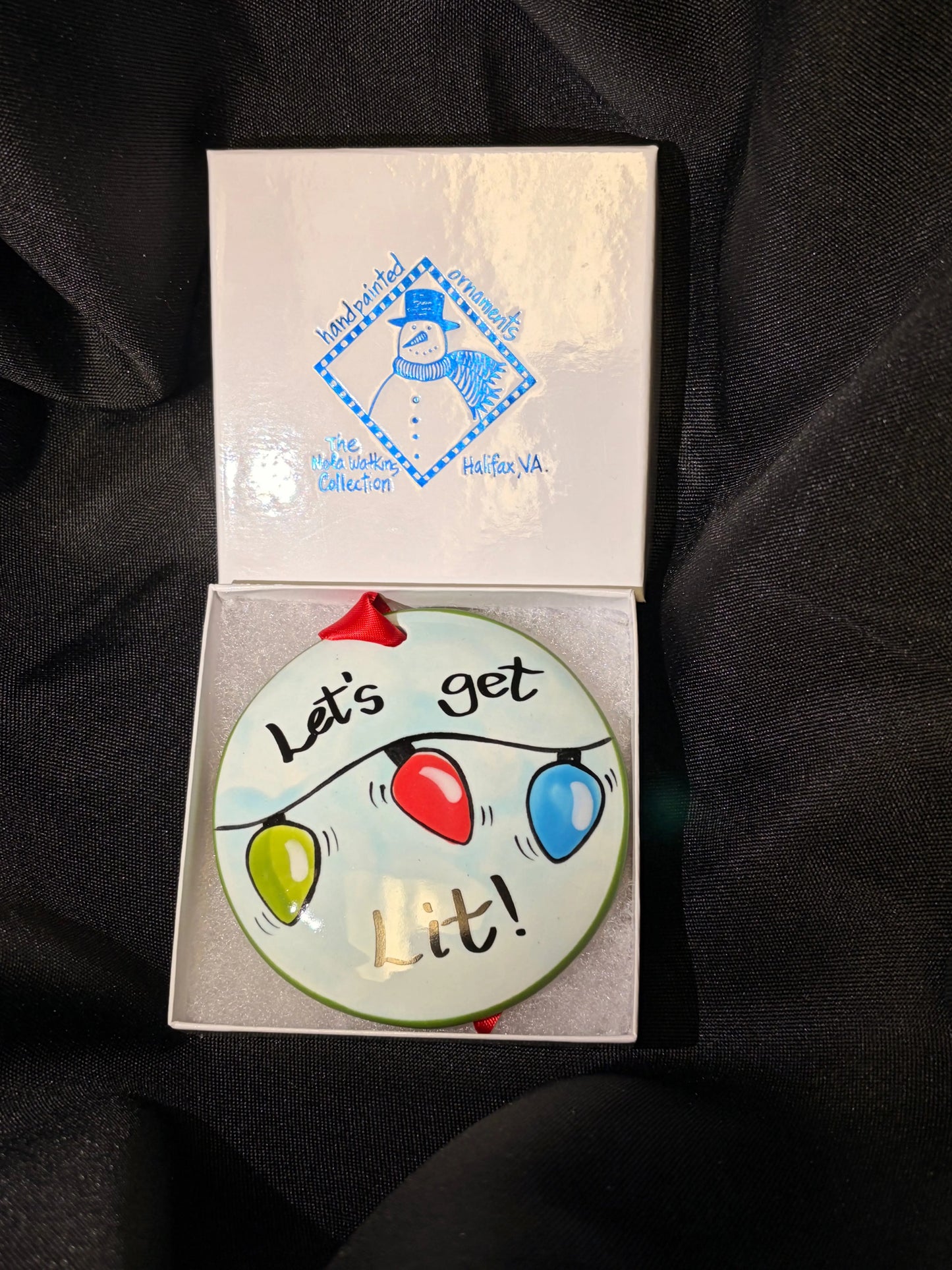 Nola Handpainted Christmas Ornaments Carson's She Shed