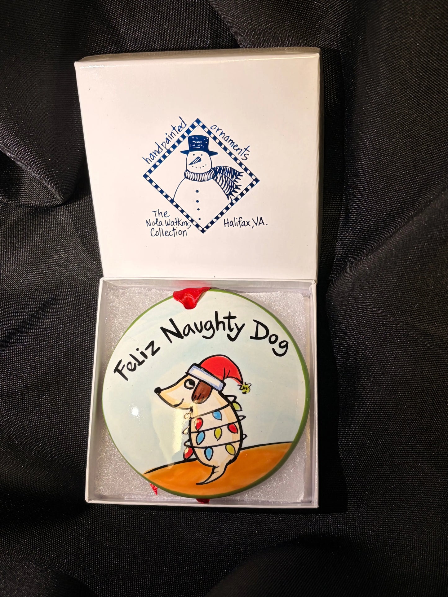 Nola Handpainted Christmas Ornaments Carson's She Shed