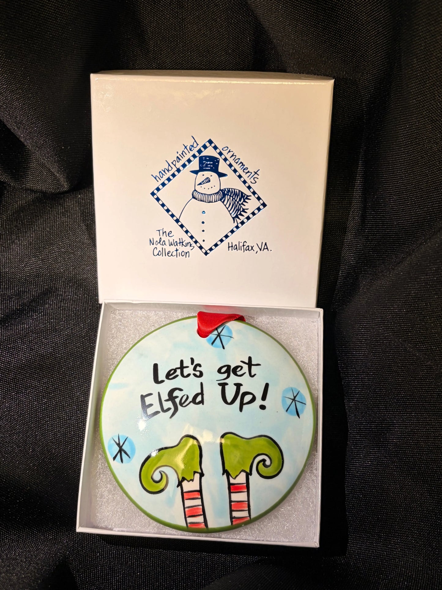 Nola Handpainted Christmas Ornaments Carson's She Shed