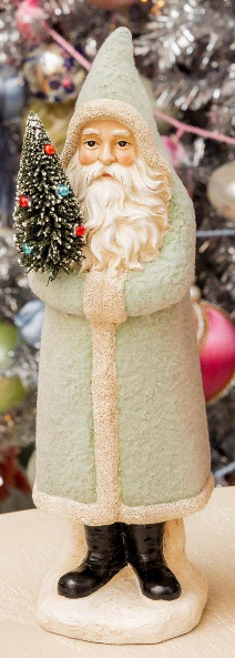 Pastel Belsnickel Santa (Pk/03 Ast) Audrey's Home & Gift