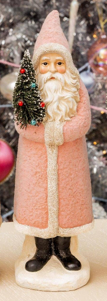 Pastel Belsnickel Santa (Pk/03 Ast) Audrey's Home & Gift