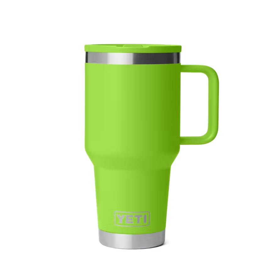 Rambler Travel Mug With Color-Matched Straw Lid Yeti