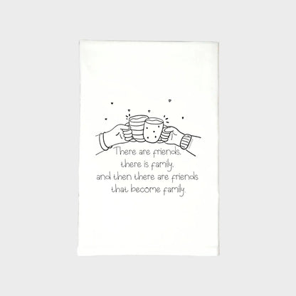 Family Friends Dish Towel | Tea Towels | Cute Dish Towels Green Bee Tea Towels