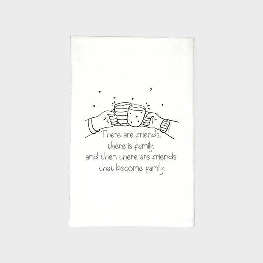 Family Friends Dish Towel | Tea Towels | Cute Dish Towels Green Bee Tea Towels