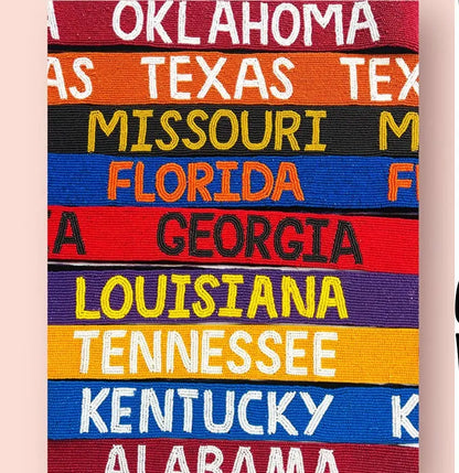 Game Day Beaded Straps : South Carolina Queens Designs