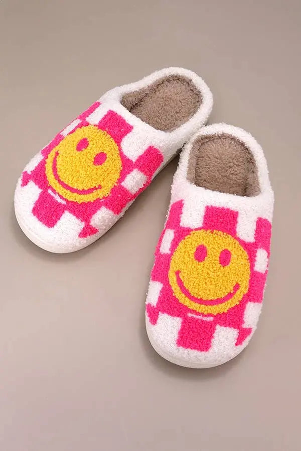 SOFT PLUSH MUSHROOM HEART RAINBOW WARM SLIPPERS | 40SP014 JOSSLYN by wall to wall