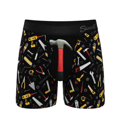 The Tool Belt | Hammer and Tools Ball Hammock® Pouch Underwear With Fly Shinesty, Inc