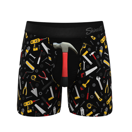 The Tool Belt | Hammer and Tools Ball Hammock® Pouch Underwear With Fly Shinesty, Inc