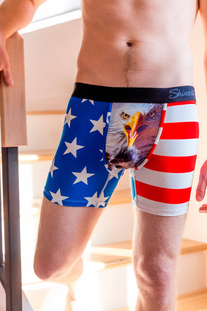 The Mascot | American Flag Ball Hammock® Pouch Underwear Shinesty, Inc