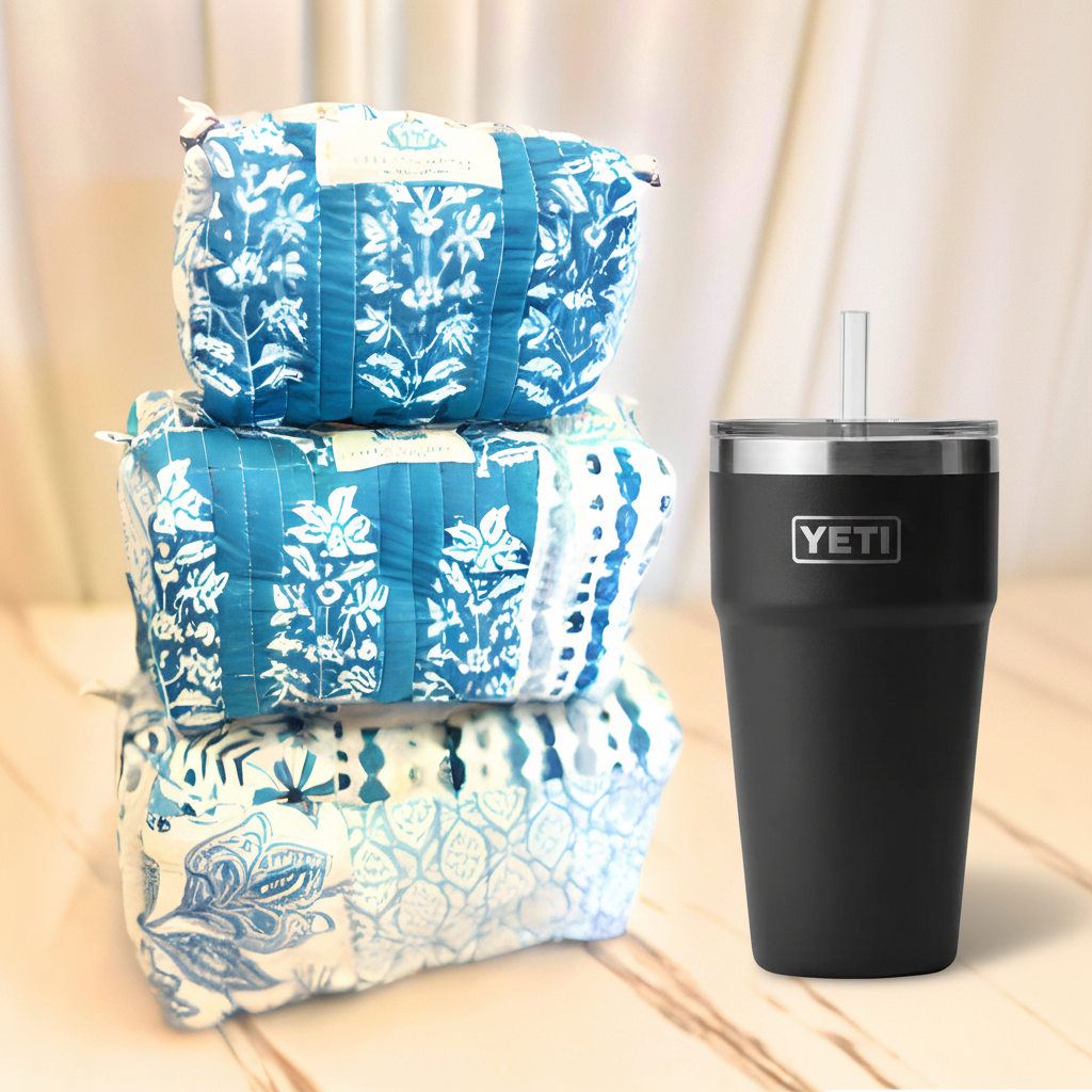 Bleu Chapelle + Black