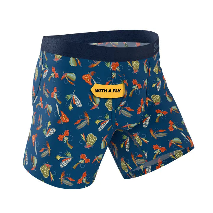 The Dry Fly | Fly Fishing Ball Hammock® Pouch Underwear with Fly Shinesty, Inc