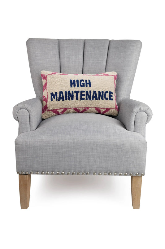 High Maintenance Hook Pillow Peking Handicraft