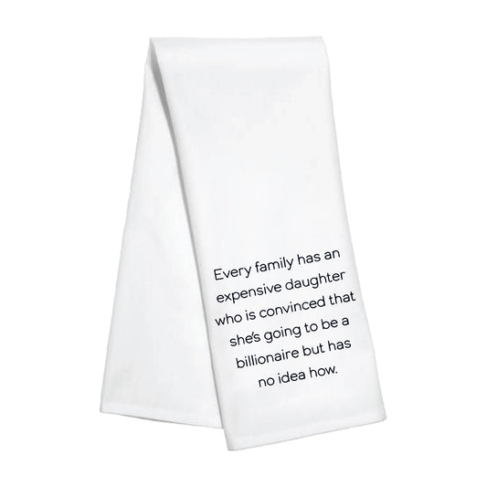 Kitchen Towel - Billionaire Toss Designs