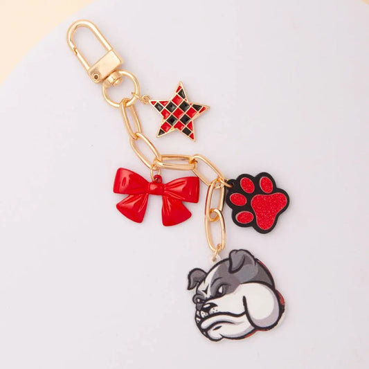 Game Day Mascot Bag Charm Keychain SP Sophia Collection
