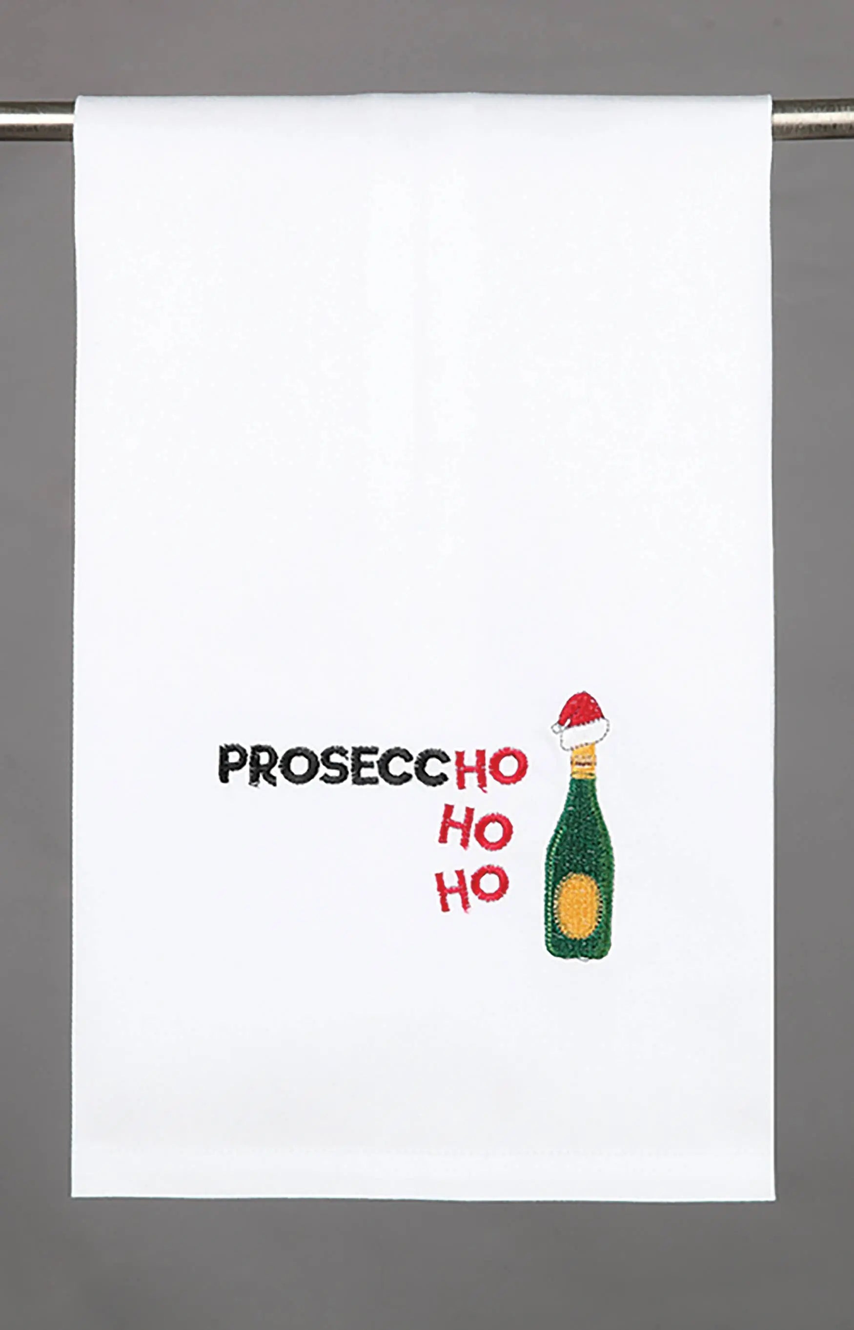 Prosecc Ho Ho Ho Kitchen Towel - Christmas Peking Handicraft
