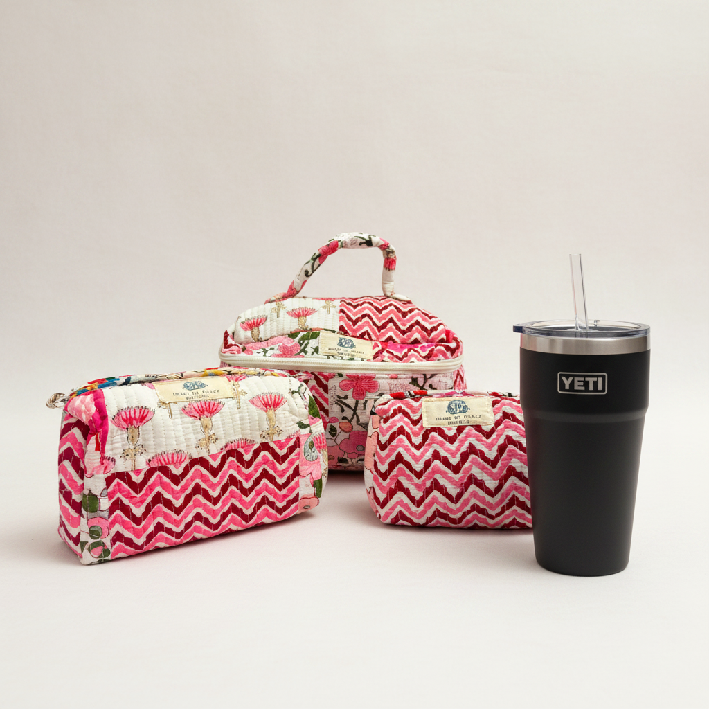 Pink Petale + Black