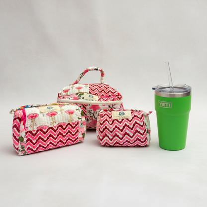 Pink Petale + Canopy Green