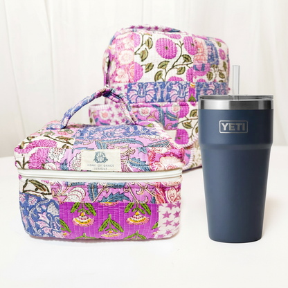 Starlit Blooms + Navy